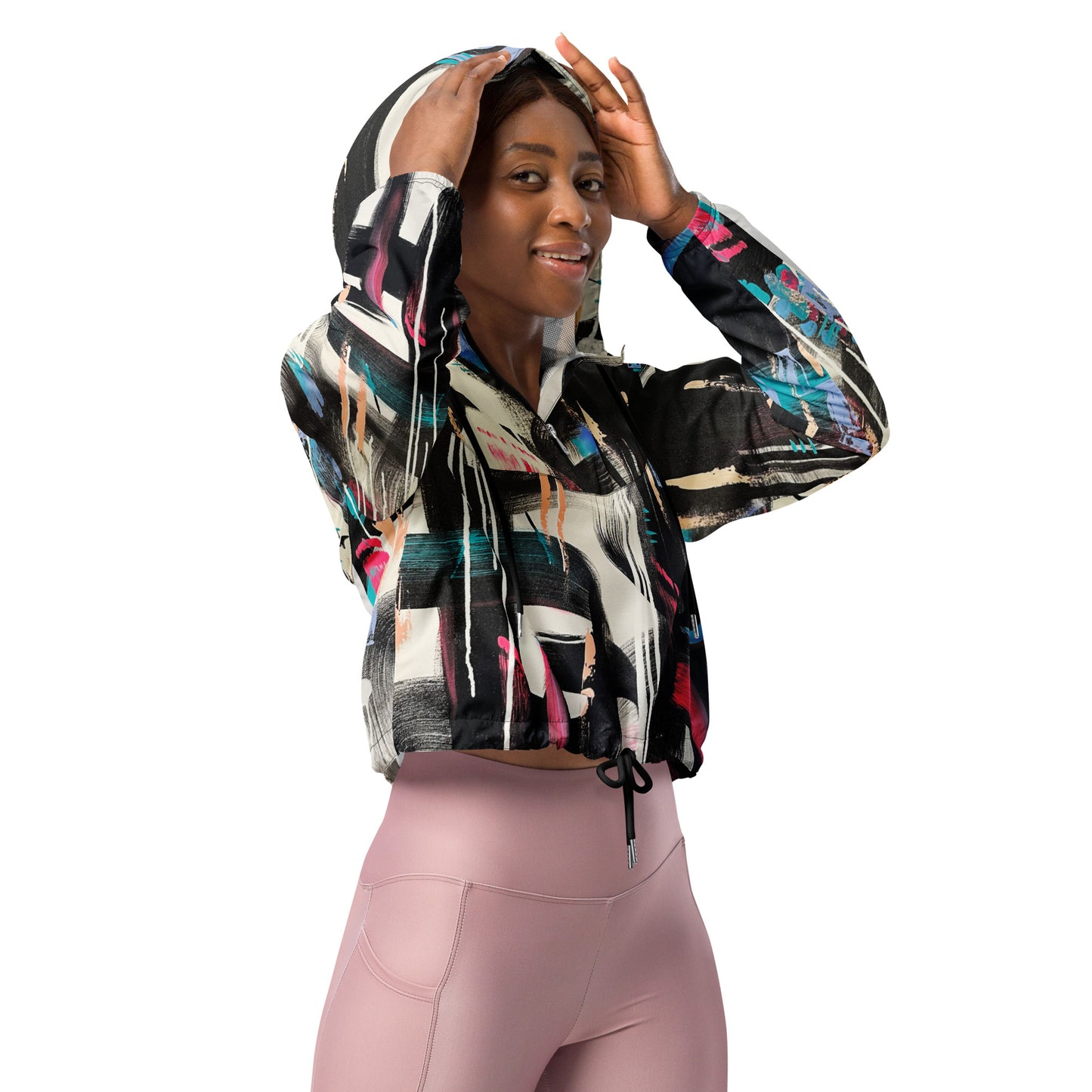 Women’s cropped windbreaker