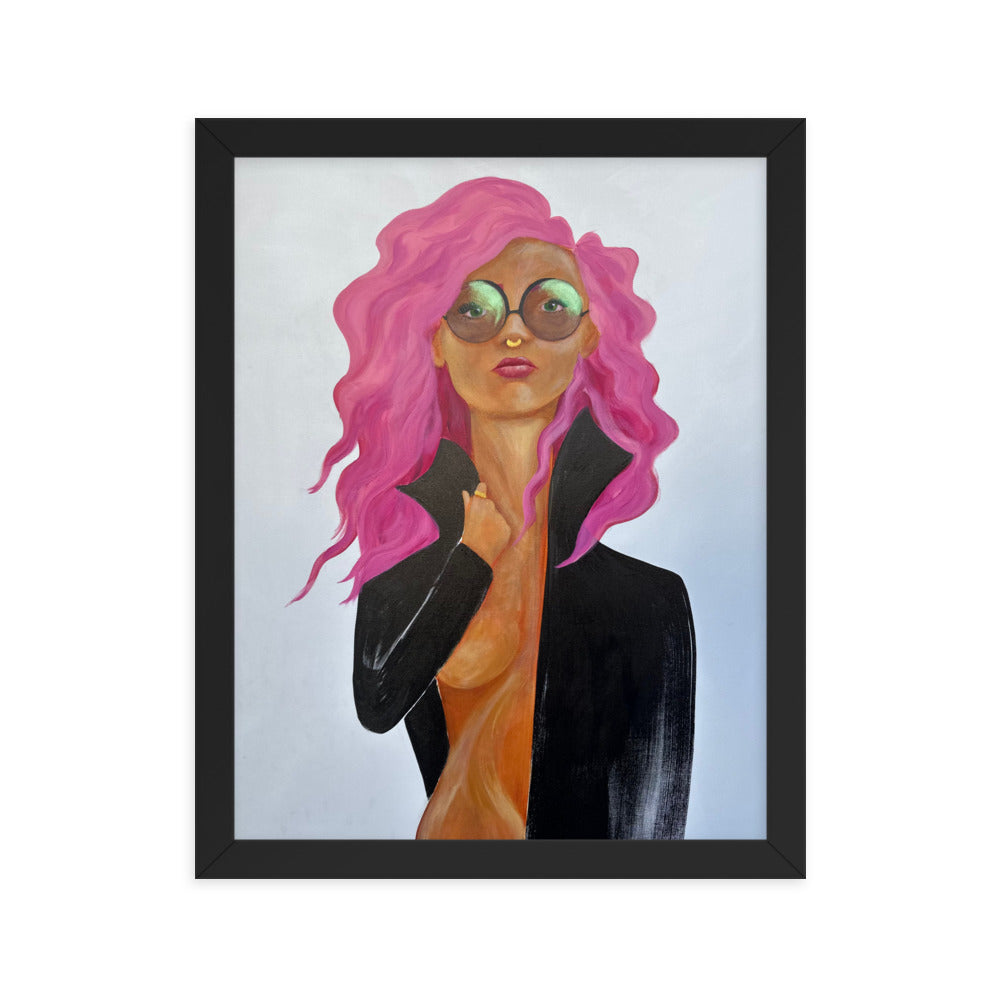 The Artist - Framed Fine Art Print