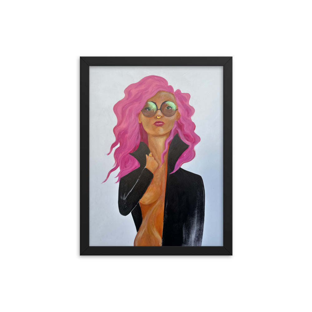 The Artist - Framed Fine Art Print