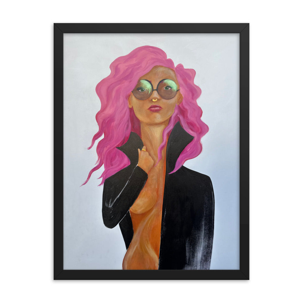 The Artist - Framed Fine Art Print