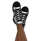 Women’s high top canvas shoes