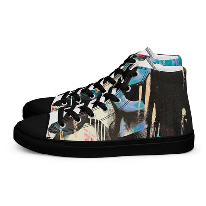 Women’s high top canvas shoes