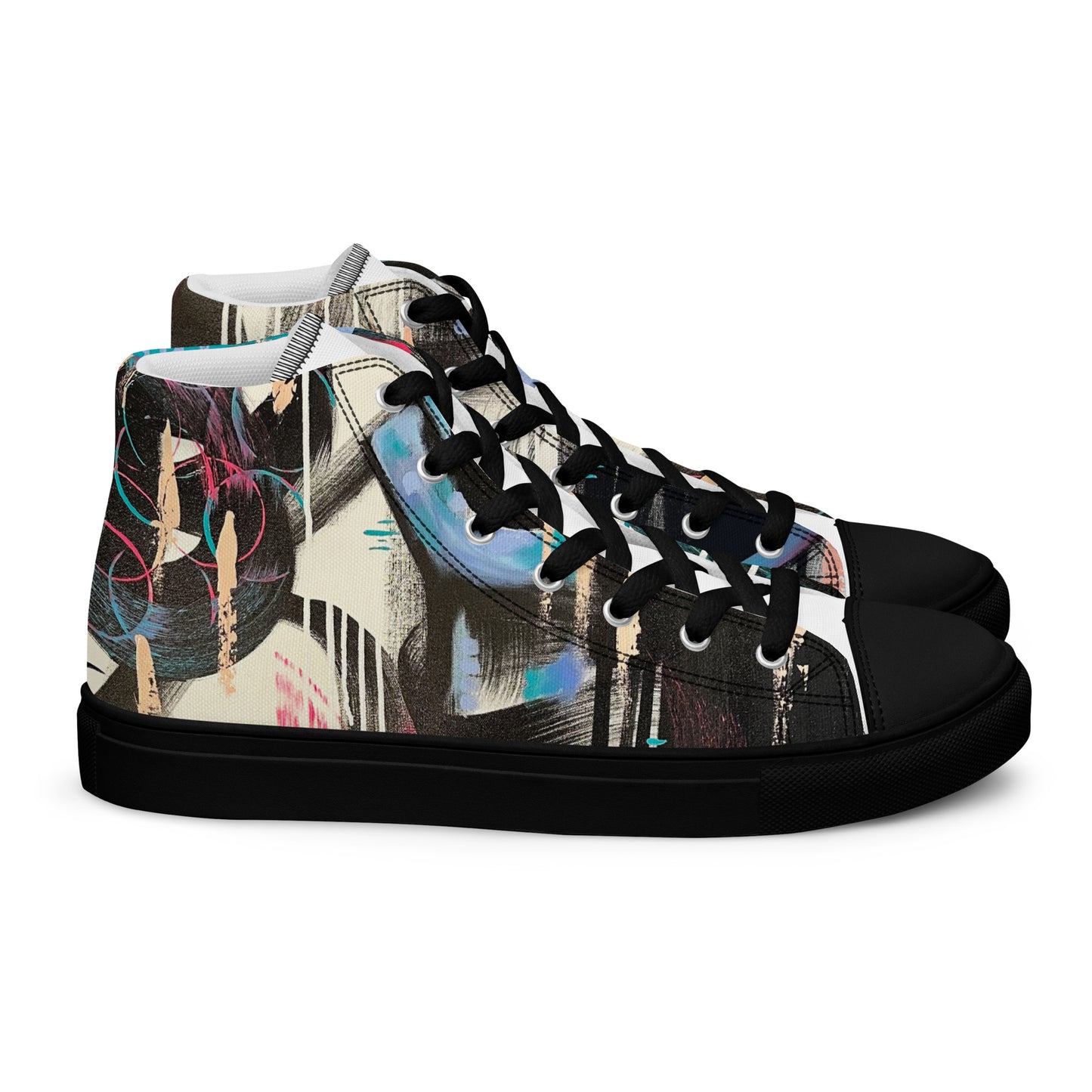 Women’s high top canvas shoes