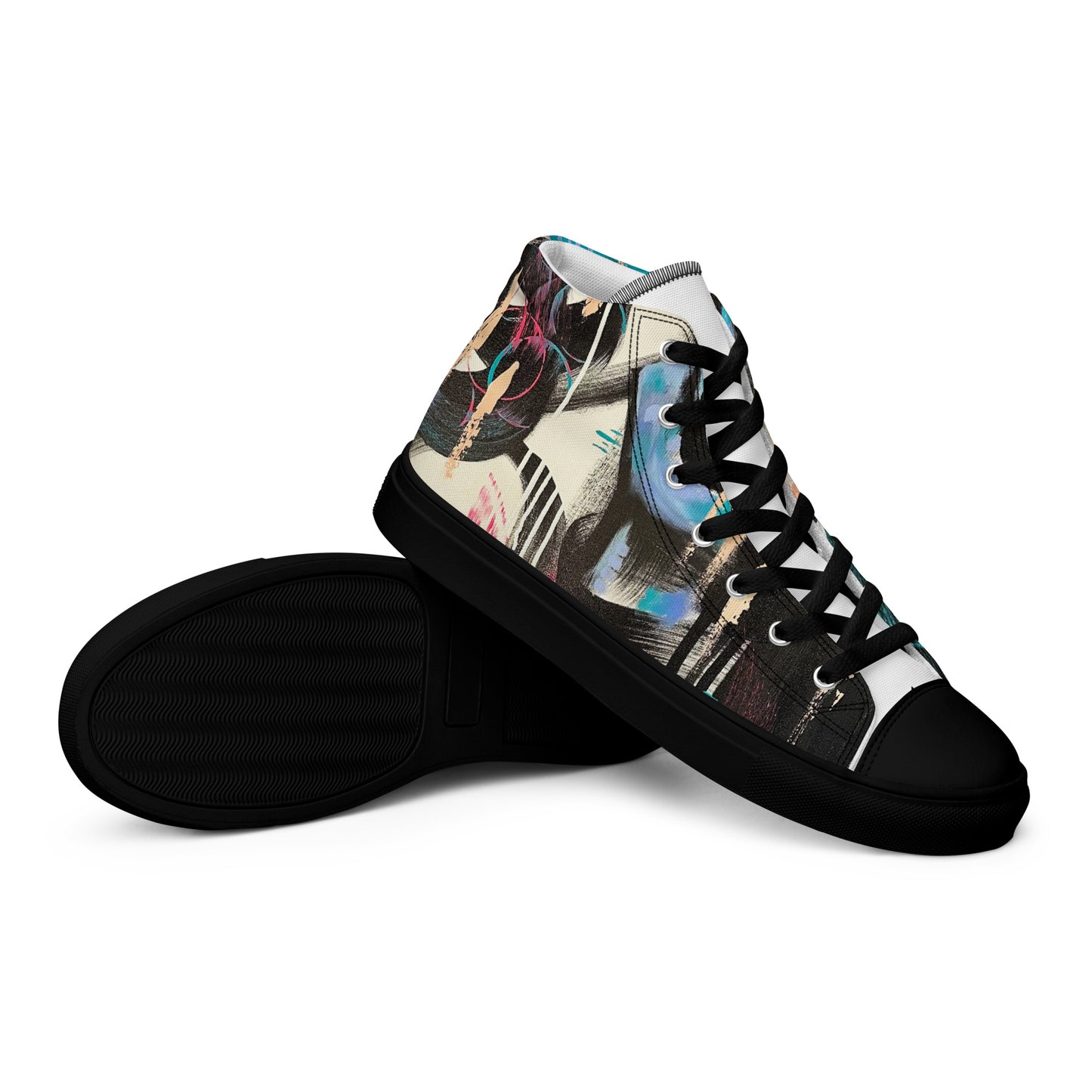 Women’s high top canvas shoes