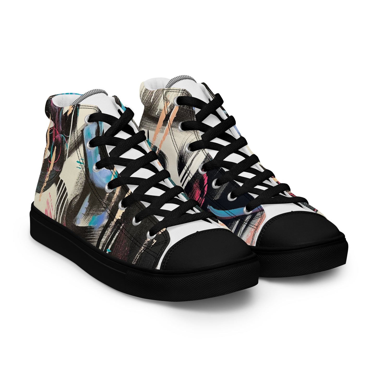 Women’s high top canvas shoes